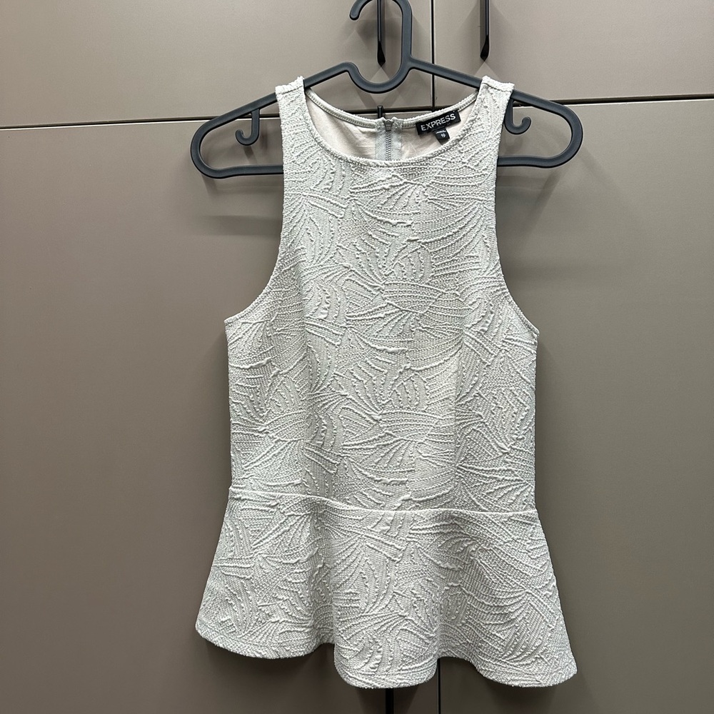 Classy Express peplum top